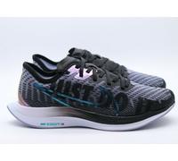 NIKE ZOOM PEGASUS TURBO 2 RISE RUNNING TRAINERS - BLACK BV1134-001 WOMEN UK2.5