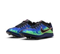 Nike Zoom Rival Distance Track & Field Spikes (Dark Obsidian/Indigo Burst/Green/Black), Dark Obsidian/Indigo Burst/Green/Black, 11