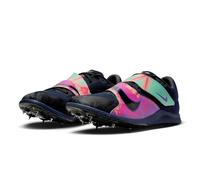 Nike Zoom Rival Jump Glam Track and Field Jumping Spikes | UK 7.5 in Dark Obsidian/Emerald Rise/Flash Crimson