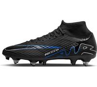 NIKE Men's Zoom Superfly 9 Acad Sg-pro Ac High, Black Chrome Hyper Royal, 3.5 UK