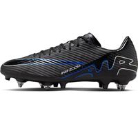 NIKE Zoom Vapor 15 Acad Sg-pro Ac Sneaker Black/Chrome-Hyper Royal 12