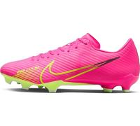 NIKE Zoom Vapor 15 Academy Fg/Mg Soccer Shoe Pink Blast Volt Gridiron 9