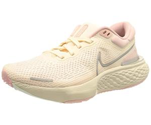 Nike ZoomX Invincible Run Flyknit, Sneaker, Guava Ice/Metallic Silver-Pink,