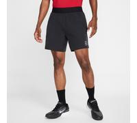 NikeCourt Advantage Men's Dri-FIT 15cm (approx.) Tennis Shorts - Black - Polyester/Elastane XS