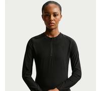 NikeCourt Advantage Women's Dri-FIT-Mid Layer Tennis Top - Black - Polyester/Elastane S (UK 8-10)