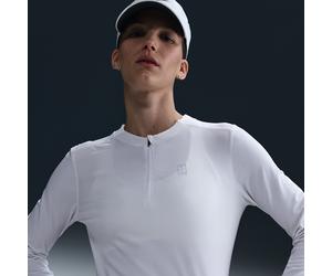 NikeCourt Advantage Women's Dri-FIT-Mid Layer Tennis Top - White - Polyester/Elastane M (UK 12-14)