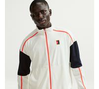 NikeCourt Heritage Men's Tennis Jacket - White - Polyester L