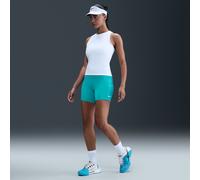 NikeCourt Women's Dri-FIT Tennis Shorts with Pockets - Green - Polyester/Elastane M (UK 12-14)