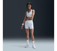 NikeCourt Women's Dri-FIT Tennis Shorts with Pockets - White - Polyester/Elastane XS (UK 4-6)
