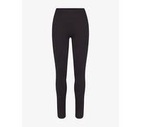 Nikeskims Womens Nikeskims Satin Shine High-Waist Bonded Leggings Obsidian S