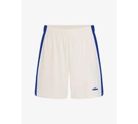 Nikeskims Womens Nikeskims Stretch Knit Flowy Shorts Ivory/Nskm Cobalt XS