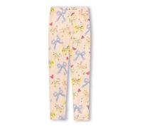 Niki Legging Organic Cotton Flowers Pale Pink 8 years