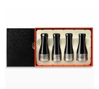 NIKILOONG Cigar Mouthpiece Set 4 Size Cigar Holder for Men and Women(Silver), Siilver