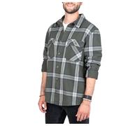 NIKIN - Treeplanter Overshirt Check - Shirt size L, grey