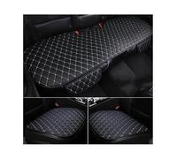 NIKISO Car Seat Protectors For BMW E84 E83 F25 F26 E70 F15 F85 E71 F86 M3 E30 M3 E90 E93 M4 F82 F83 M6 X1 X2 X3 X4 X5 X6 X6M Car Seat Covers Cushion(3pcs Black White)