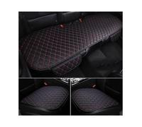 NIKISO Car Seat Protectors For BMW E84 E83 F25 F26 E70 F15 F85 E71 F86 M3 E30 M3 E90 E93 M4 F82 F83 M6 X1 X2 X3 X4 X5 X6 X6M Car Seat Covers Cushion(3pcs Black Red)