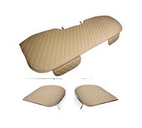NIKISO Car Seat Protectors For BMW E84 E83 F25 F26 E70 F15 F85 E71 F86 M3 E30 M3 E90 E93 M4 F82 F83 M6 X1 X2 X3 X4 X5 X6 X6M Car Seat Covers Cushion(3pcs Beige)