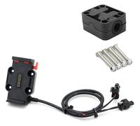 NIKISO Navigation Bracket For B&MW R1200GS R1250GS ADV S1000XR F750GS F850GS F900R USB Mobile Phone GPS Navigation Bracket Wireless Charging Support(Red - 12mm)