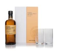 Nikka Coffey Malt Gift Set with 2x Glasses Single Malt Whisky