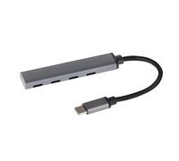 Nikkai USB C Hub Adapter, 4-in-1 with 4x USB-C Ports for MacBook Air, MacBook Pro, Dell XPS, Lenovo ThinkPad and more | Charge your phone, headphones, mouse etc