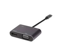 Nikkai USB-C Multiport Hub - USB-A / HDMI 4K / USB-C / VGA / 3.5mm Audio (SEECVG