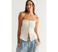Nikki Corset Top at Free People in Clean Ivory, Size: Medium - female