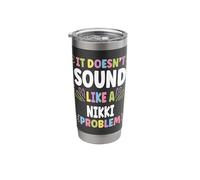 Nikki Personalized Women's Gift Custom Nikki Stainless Steel Insulated Tumbler