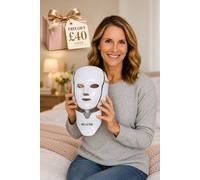 Nikki Temple ClearSkin Glow II LED Facial Anti-Ageing Mask for Reducing Wrinkles in White