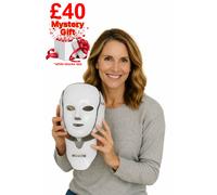 Nikki Temple Clearskin Glow Ii Led Facial Anti-Ageing Mask For Reducing Wrinkles In White White