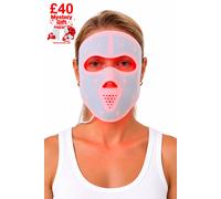 Nikki Temple Glow V Led Facial Mask For Reducing Wrinkles & Advanced Skincare In White White