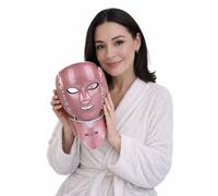 Nikki Temple Led Face Mask Clearskin Glow Ii Mask For Wrinkles And Fine Lines, Pink In Rose Gold Rose Gold