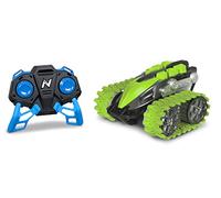 Nikko 10181 Nano Trax Remote Control RC Car, Mini Offroad Caterpillar Vehicle, Small Tank with 360° Spinning and Cool Stunts, Toy Car for Kids 6 Years & Adults, 6 Inch, Green
