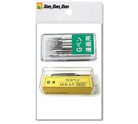 Nikko G Pen Nib 10-Pics Set + Zebra G Pen Nib 10-Pics Set,and Anti Rust Paper Included