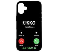 Nikko Is Calling And I Must Go Japan Traveling Case for iPhone 16 Plus