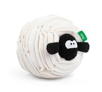 Nikko Pets Interactive Enrichment Toy for Dogs - Squeaky Plush Snuffle Sheep, A Treat Dispensing Puzzle Toy, Stress and Anxiety Relief