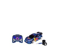 Nikko RC 10403 M-Sport Ford Puma #8 Tänak 28 cm, Realistic Details with Extra Set Tyres and Screwdriver, RC Rally Car with 2.4 GHz Remote Control, 30 m Range, from 6 Years, Blue