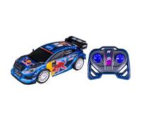 Nikko RC 10393 Night Mode M-Sport Ford Puma Hybrid #8 Tänak, Remote Control Car with LED Headlights, 25 cm, 2.4 GHz Remote Control, 40 m Range, for Children from 6 Years, Blue