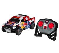 Nikko RC 10591 Night Mode Toyota Gazoo Dakar, Remote Controlled Red Bull Rally Car, Realistic Details, LED Headlight, 25 cm, 2.4 GHz Remote Control, 40 m Range, for Children from 6 Years, Blue