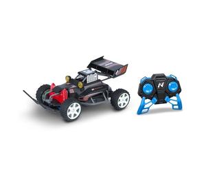 Nikko RC Race Buggies Night Panther LED trail lights Remote Control Car, 23cm, 2.4GHz Remote Control, 40m Range, 6 Years, Black 10042 Batteries Not Included