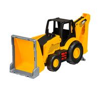 Nikko Push Button Backhoe, Yellow