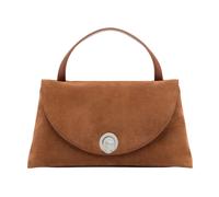 Nikla Suede Bimaterial Large - female - Coccinelle - Handbags - Brown - ONE SIZE - Bags ONE SIZE