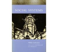 Niklas Luhmann Social Systems (Paperback) Writing Science (US IMPORT)