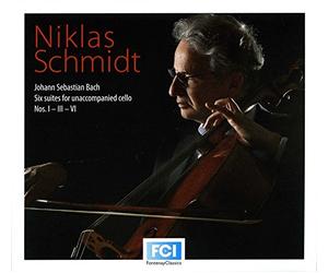 Niklas Schmidt: Johann Sebastian Bach - Six Suites...