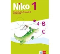 Niko 1: Arbeitshefte Teil A+B Druckschrift Klasse 1 (Niko Sprachbuch. (Hardback)