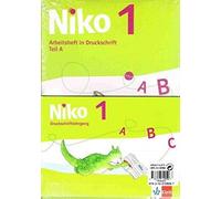 Niko 1: Arbeitshefte Teil A+B + Druckschriftlehrgang Klasse 1 (Niko S (Hardback)