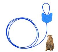 Niko and Oscar's Cat Toys | The Blue String | Cat String Toy | (1-Pack, Chonky, Blue)