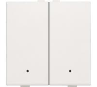 Niko Dual Smart Push Button With LED And Comfort Sensors - 101-52202