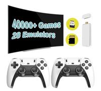 Nikodocr Retro Game Console, Plug & Play Video TV with 40,000+ Games