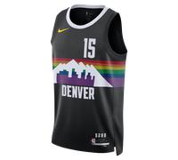 Nikola Jokić Denver Nuggets City Edition Men's Nike NBA Swingman Jersey - Black - Polyester XXL