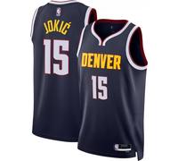 Nikola Jokic Denver Nuggets NBA Kids Youth 8-20 Navy Icon Edition Swingman Jersey